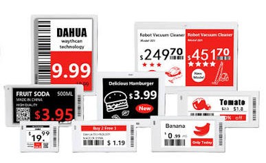 Dahua electronic shelf label
